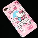 iPhone 4 4G New Snap-on Hard Hello Kitty Cover Case Pink 11