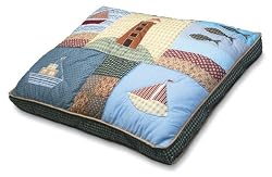 Petmate 40 x 30 Nautical Quilted Pet Bed