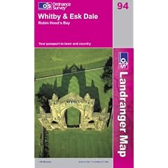 Whitby and Esk Dale, Robin Hood's Bay (Landranger Maps)