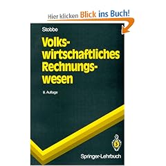 Volkswirtschaftliches Rechnungswesen (Springer-Lehrbuch)