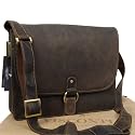 Visconti Brown Messenger Bag / Briefcase for the Office - 18797