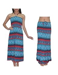 Elasticized   Waistline Shirred Stretchy Crinkled Gathered Summer Knee Length Halter Cotton/Polyamide  Dress