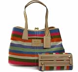 AUTHENTIC COACH BONNIE HAMPTONS LEGACY ANNIVERSARY SATCHEL 13487 & WALLET 42567 COMBO SET by 