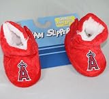 Los Angeles Angels MLB Baby High Boot Slippers