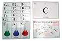 Set of 7 Color Coded Chord Cards (for use with Kidsplay Kid's Handbells)