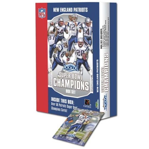 Upper Deck Commemorative Box Set New England Patriots - Super Bowl XXXIX Champions