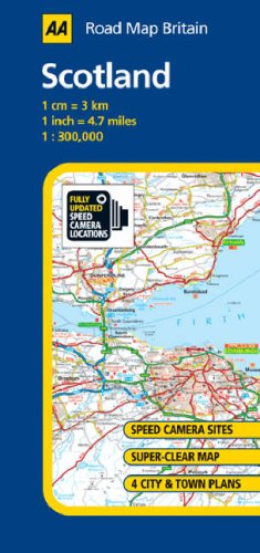 City Travel Guides Discounted  Search : Scotland (AA Road Map Britain)