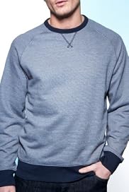 Blue Harbour Striped Crew Sweat Top [T28-1183B-S]