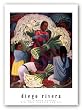 The Flower Vendor by Diego Rivera 23.75"x29" Art Print Poster