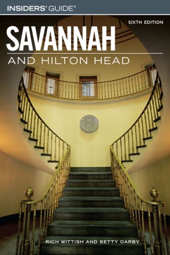 City Travel Guides Discounted  Books : Insiders' Guide to Savannah and Hilton Head, 6th (Insiders' Guide Series)