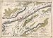 Battlefield of Bull Run : August 29th and 30th 1862. (Civil War Map Reprint measured ...