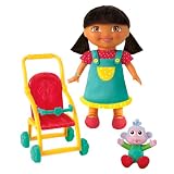 Fisher-Price Boots and Dora the Explorer Stroller Set