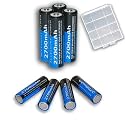 Pro Series Premium AA NI-MH 2700 mAh Rechargeable Battery 8-PACK for Olympus : part 200728 C / D / FE / SP Series Digital Cameras