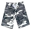 Extra Long Black BDU Cargo Short