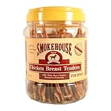 Smokehouse 100% Natural Chicken Breast Strips Dog Treats