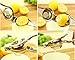 Lemon Squeezer, Stainless Steel Lemon Juicer, Large Bowl Citrus Fruit Squeezer, Sturdy Lime Squeezer, Anti-Corrosive Manual Lime Juicer