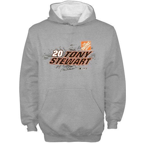 Tony Stewart Ash Youth Speedway Racer Hoody Sweatshirt