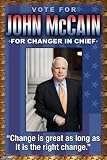 Poster - Change is Great - John McCain - 18.75 x 27.5