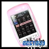 Edelectronic PINK Silicone Soft Case cover skin for Blackberry Storm 9500 Thunder 9500