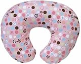 Chicco Boppy Pillow with Cotton Slipcover (Flowers and Chocolate)