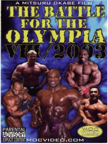 The Battle for the (Mr.) Olympia VIII / 2003 - 2 DVD Set - 5 Hours, 38 Minutes