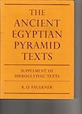 The ancient Egyptian Pyramid Texts