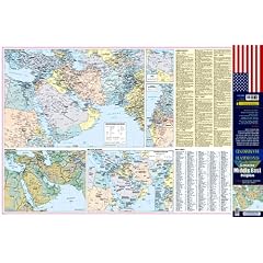 Hammond Greater Middle East Region: Including Afghanistan, Pakistan, Libya, and Turkey (Hammond Greater Middle East Region Map)