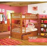 Atlantic Furniture Colorado Twin Bunk Bed