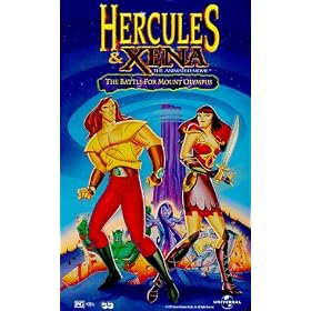 Hercules & Xena - The Animated Movie: The Battle for Mount Olympus (Rated PG) [VHS]
