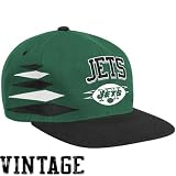 Mitchell & Ness New York Jets Green-Black Retro Diamond Snapback Adjustable Hat