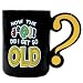 Question Mark "Old" Coffee Mug Party Supplies