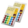 See-Through Removable Color Dots  2-pk.-