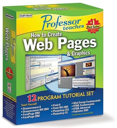 Professor Teaches How to Create Web Pages & Graphics 5 [OLD VERSION]