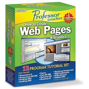 Professor Teaches How to Create Web Pages and Graphics 5 [OLD VERSION] by Individual Software Inc.