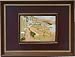 3D Picture Frame, Coastline (Gold & Silver)