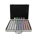 Trademark Poker 1,000-pc. Royal Poker Chip Set with Aluminum Case