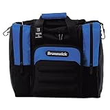 Brunswick Flash Single Ball Tote - Black/Royal One Size