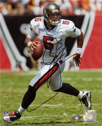 Josh Freeman Autographed/Hand Signed Tampa Bay Buccaneers 8 x 10 Photograph
