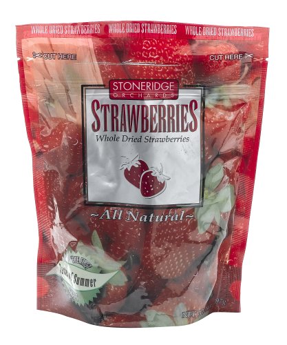 Stoneridge Orchards Whole Dried Strawberries, 14-Ounce Pouches (Pack of 2) by Stoneridge Orchards