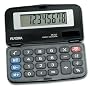 Aurora HC127 Dual Power Executive Foldable Style 8 Digit Hardcase Calculator