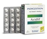 Boiron Acidil for Heartburn, 60 Tablets (Pack of 3)