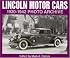 Lincoln Motor Cars 1920-1942 Photo Archive: Photographs from the Detroit Public Library's National Automotive History C (Photo Archive Series)