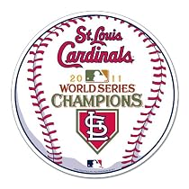 MLB St. Louis Cardinals 2011 World Series Champions Die Cut Pennant