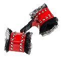 Doc Johnson Fantasy Cuffs, Red Patent Leather