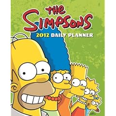Simpsons 2012 Agenda Calendar