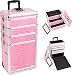 Sunrise Outdoor Travel Pink Crocodile Trolley Makeup Case I3363 RS.34899.00