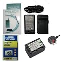 High Quality camera battery with premium cells together with 2 in 1 charger for both home and car for Sony mini-DV DCR-HC62E 1500 Mah