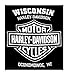 Harley-Davidson Men's Sleeveless Muscle Tee, Piston Winged Graphic, Black