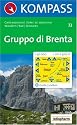 Kompass Karten, Gruppo di Brenta: Wandern, Rad und Skitouren