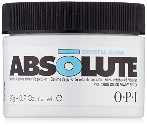 OPI Absolute Acrylic Powder Crystal Clear, 0.7 Ounce